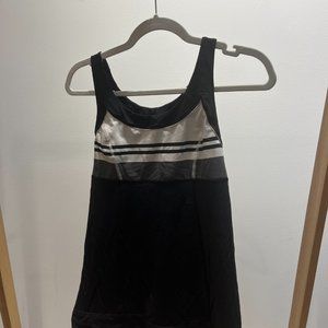 Lululemon Striped Womens Top Black White Gray